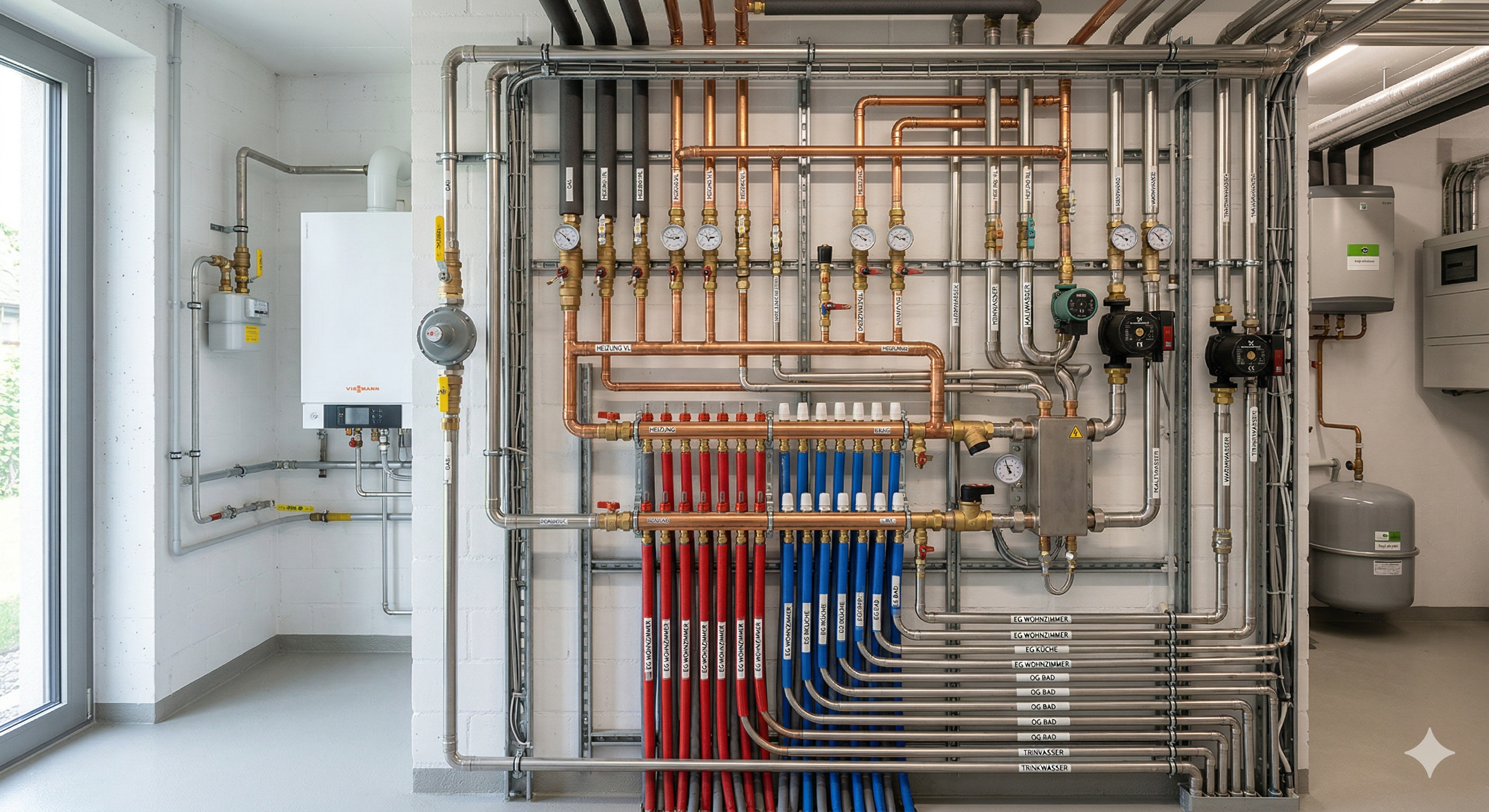 Professionelle Heizungsinstallation
