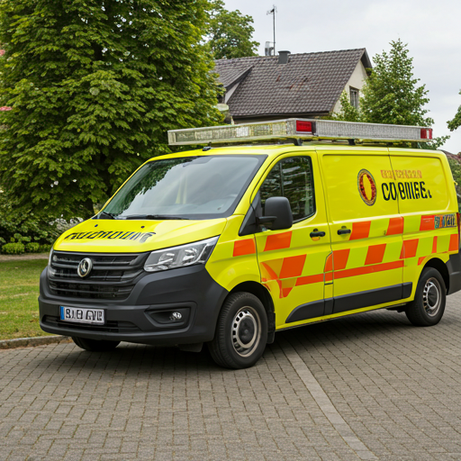 Emergency service van