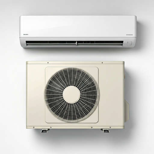 Modern air conditioning installation